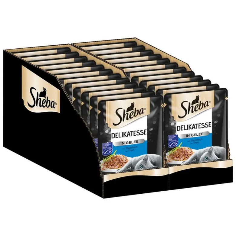 Økonomipakke: 96 x 85 g Sheba Selection portionsposer