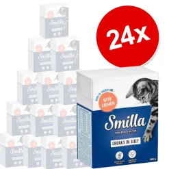 Økonomipakke: 24 x 370 / 380 g Smilla Bidder