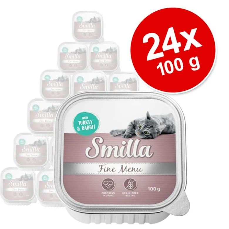 Økonomipakke: 24 x 100 g Smilla Fine Menu