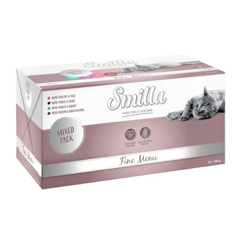 Økonomipakke: 24 x 100 g Smilla Fine Menu