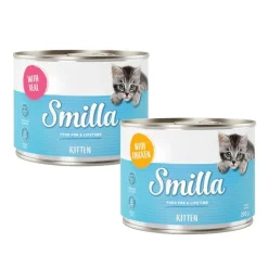 Økonomipakke: 24 x 200 g Smilla Kitten