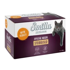 Økonomipakke: 24 x 100 g Smilla Sterilised bakker