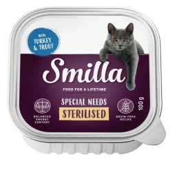 Økonomipakke: 24 x 100 g Smilla Sterilised bakker