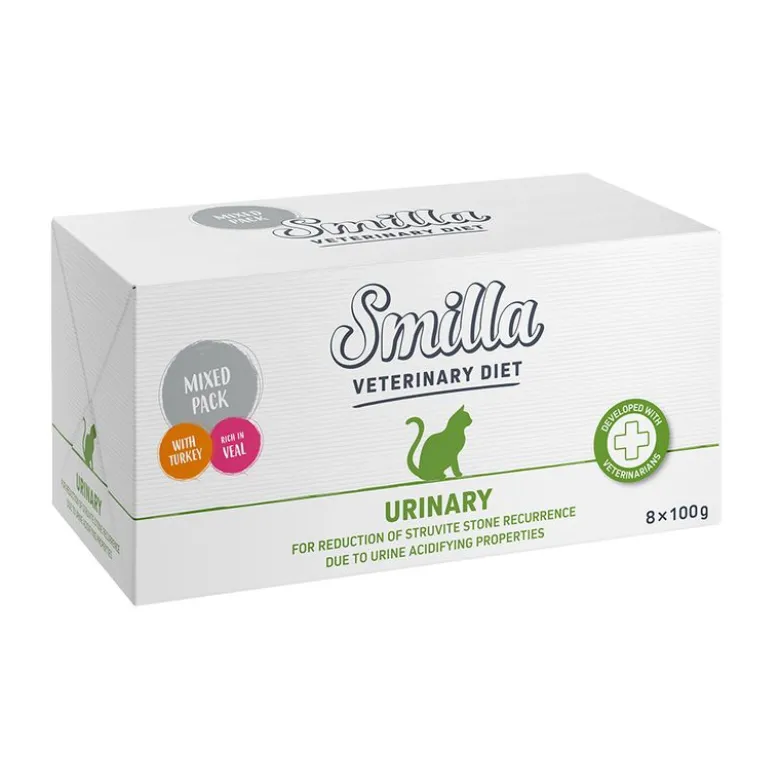 Økonomipakke: 24 x 100 g Smilla Veterinary Diet Mixpakke