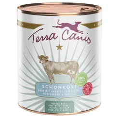 Økonomipakke: 12 x 800 g Terra Canis First Aid Skånekost