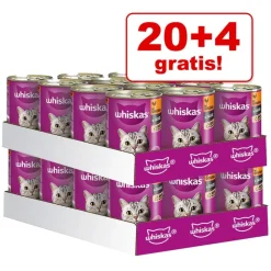 Økonomipakke: 24 x 390 / 400 g Whiskas La Carte