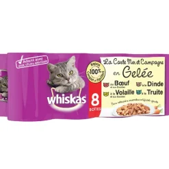 Økonomipakke: 24 x 390 / 400 g Whiskas La Carte