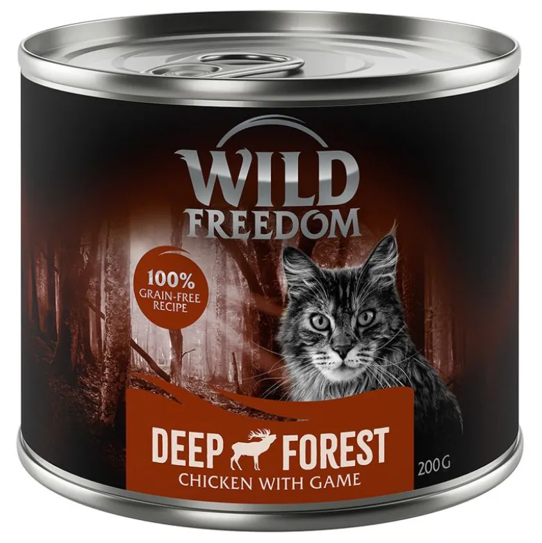 Økonomipakke: 24 x 200 g Wild Freedom Adult
