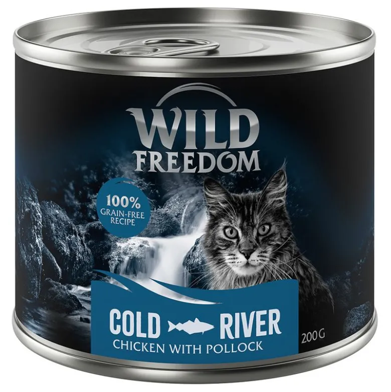 Økonomipakke: 24 x 200 g Wild Freedom Adult