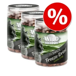 Økonomipakke: 3 x 35/45/60 g Wild Freedom Freeze-Dried Snacks