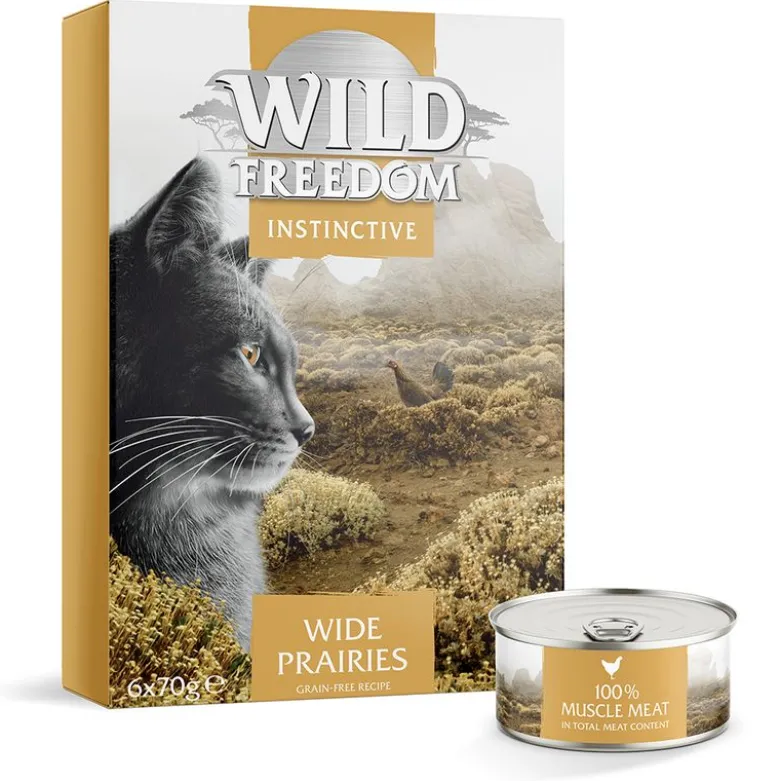 Økonomipakke: 24 x 70 g Wild Freedom Instinctive