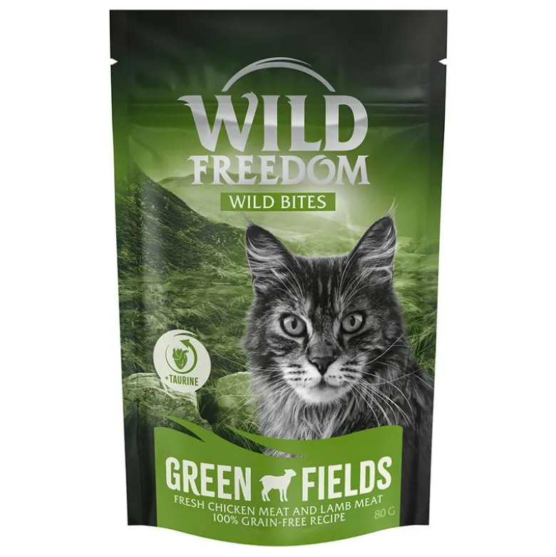 Økonomipakke: 3 x 80 g Wild Freedom Snack - Wild Bites (kornfri)