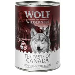 Økonomipakke: 12 x 400 g Wolf of Wilderness 
