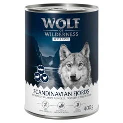 Økonomipakke: 12 x 400 g Wolf of Wilderness 