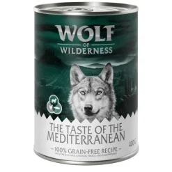 Økonomipakke: 12 x 400 g Wolf of Wilderness 