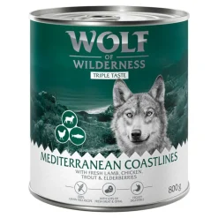 Økonomipakke: 12 x 800 g Wolf of Wilderness 