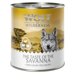Økonomipakke: 12 x 800 g Wolf of Wilderness 