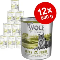 Økonomipakke: 12 x 800 g Wolf of Wilderness Senior