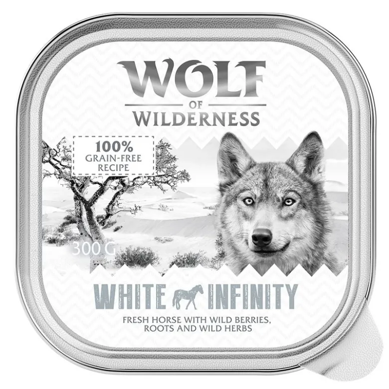 Økonomipakke: 24 x 300 g Wolf of Wilderness Adult
