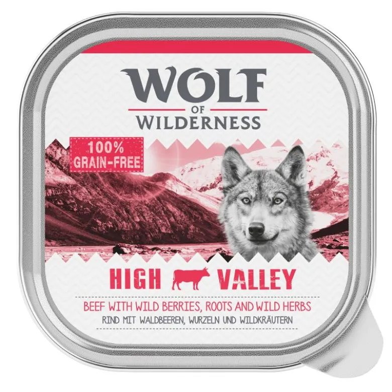 Økonomipakke: 24 x 300 g Wolf of Wilderness Adult