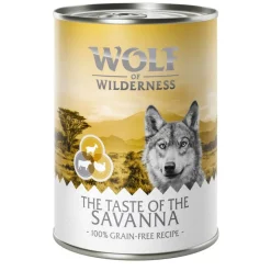 Økonomipakke: 24 x 400 g Wolf of Wilderness 
