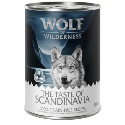 Økonomipakke: 24 x 400 g Wolf of Wilderness 