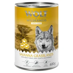 Økonomipakke: 24 x 400 g Wolf of Wilderness 