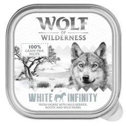 Økonomipakke: 24 x 150 g Wolf of Wilderness Adult bakke