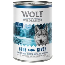 Økonomipakke: 12 x 400 g Wolf of Wilderness Adult