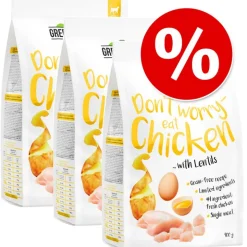 Økonomipakke: 3 x 3 kg Greenwoods