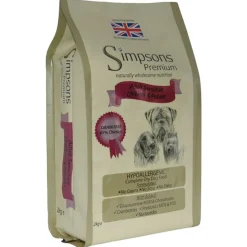 Økonomipakke: 2 x 12 kg Simpsons Premium hundefoder