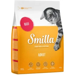 Økonomipakke: 2 x 4 kg Smilla kattefoder