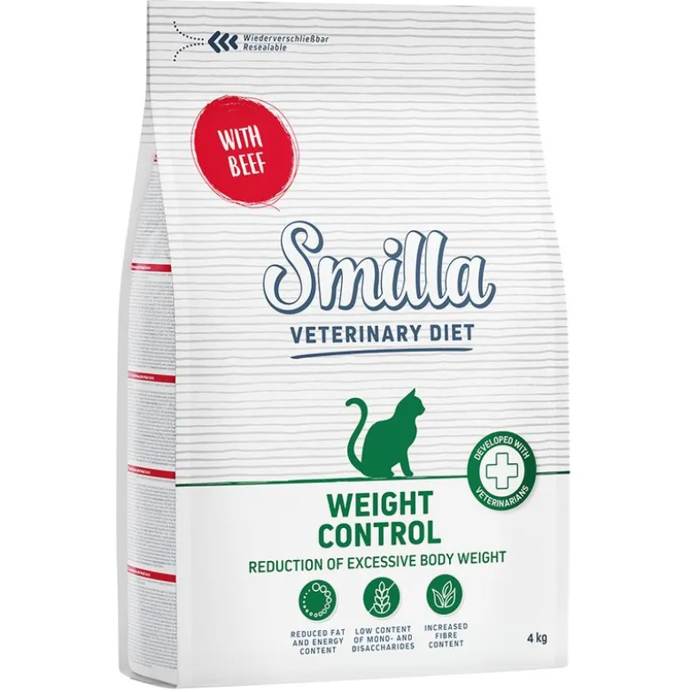 Økonomipakke: 2 x 4 kg Smilla kattefoder