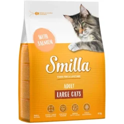 Økonomipakke: 2 x 4 kg Smilla kattefoder