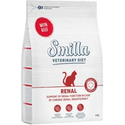 Økonomipakke: 2 x 4 kg Smilla kattefoder
