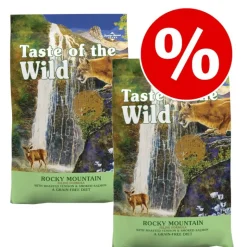 Økonomipakke: 2 x 6,6 kg Taste of the Wild