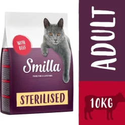 Økonomipakke: 5 x 4 kg / 2 x 10 kg Smilla