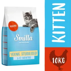 Økonomipakke: 5 x 4 kg / 2 x 10 kg Smilla