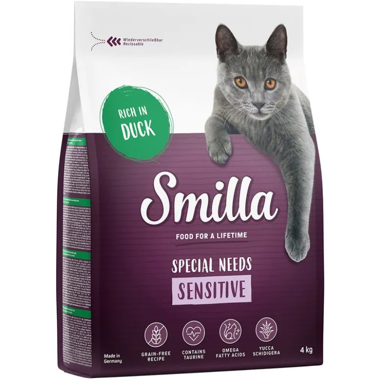 Økonomipakke: 5 x 4 kg / 2 x 10 kg Smilla