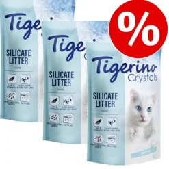 Økonomipakke: 3 x 5 l Tigerino Crystals