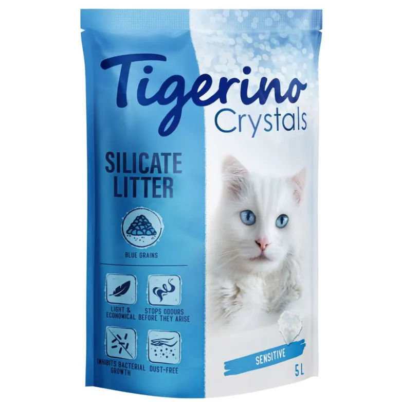 Økonomipakke: 3 x 5 l Tigerino Crystals