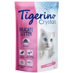 Økonomipakke: 6 x 5 l Tigerino Crystals kattegrus