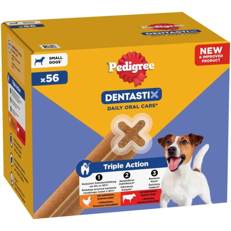 Økonomipakke: 168 x Pedigree DentaStix / Fresh