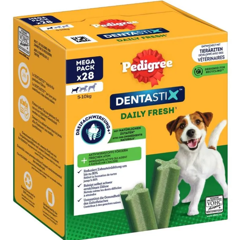 Økonomipakke: 168 x Pedigree DentaStix / Fresh