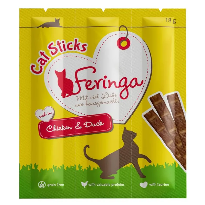 Økonomipakke: 3 x 3 stk. Feringa Sticks & Snacks