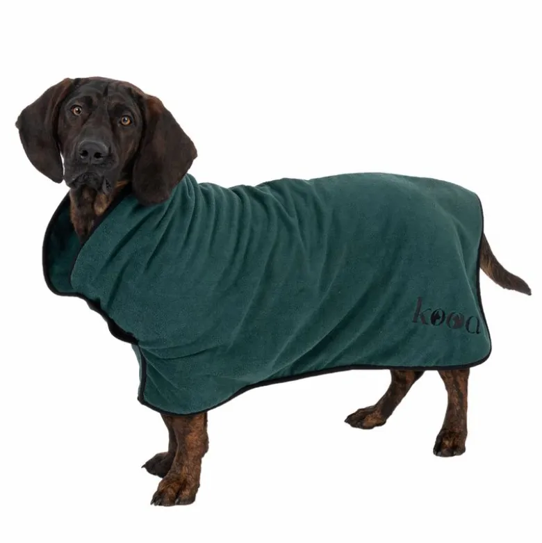 kooa Deluxe Mikrofiber Hundebadekåbe