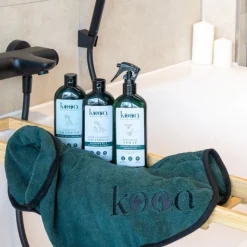 kooa Deluxe Mikrofiber Hundebadekåbe