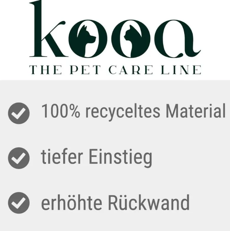 kooa Kattebakke 100% genbrugsplast