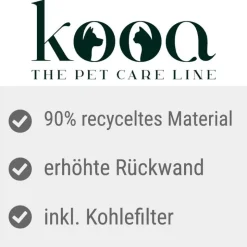 kooa Kattetoilet 90% genbrugsplast