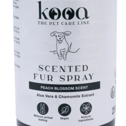kooa parfumeret pelspray med duft af ferskenblomst
